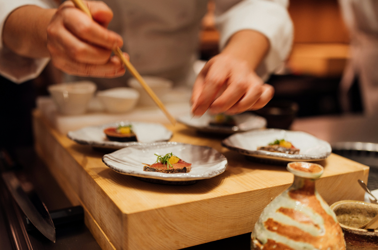 Jantar de 1 ano de casados 🍣